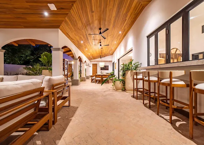 Villa Indigo Coastal -- 1 -- 6br Private -- Pool Jungle Blue Zone Living Playa Guiones