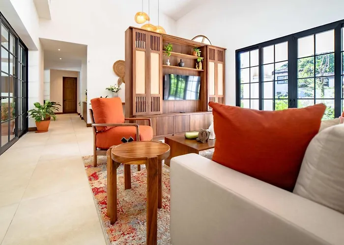 Villa Indigo Coastal -- 1 -- 6br Private -- Pool Jungle Blue Zone Living Playa Guiones *